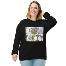 Load image into Gallery viewer, Dork Party Logo #1 Unisex organic raglan sweatshirt
