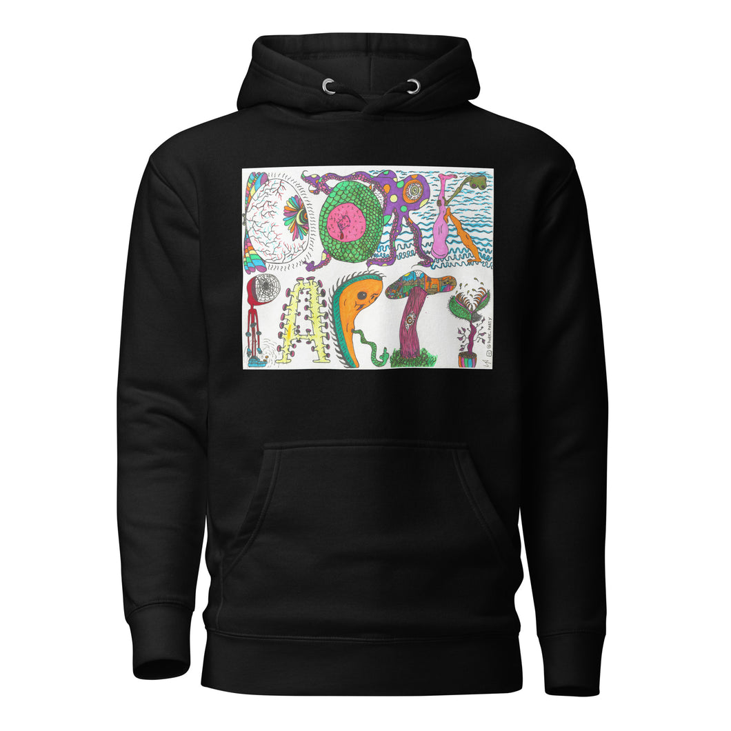 Dork Party Logo #1 color Unisex Hoodie